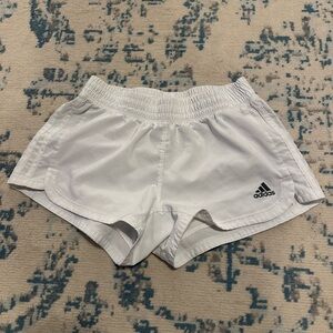 Adidas Women's White Athletic Shorts